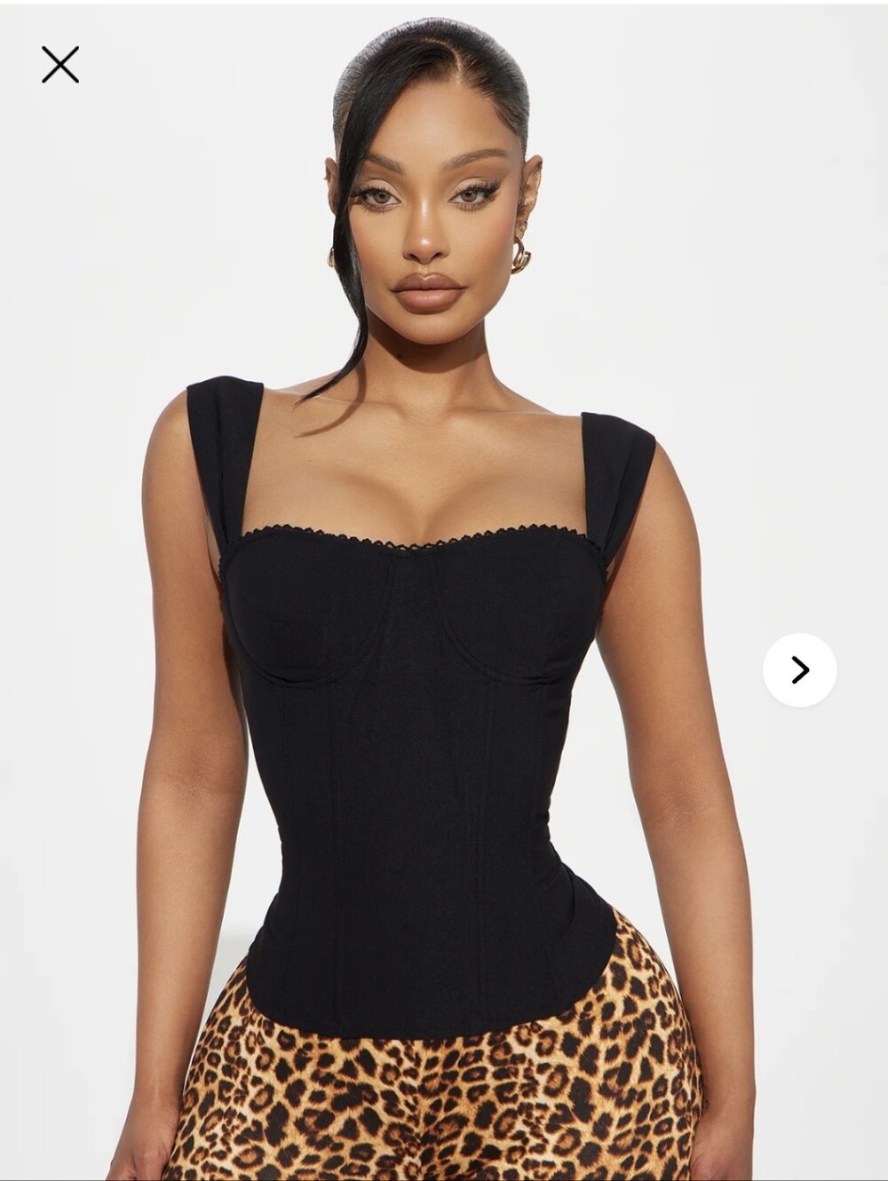 Black Corset Top